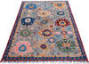 Chobi Grey Hand Knotted 40 X 511 Area Rug 700-147047 Thumb 1