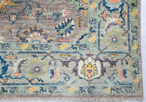 Chobi Purple Hand Knotted 50 X 68 Area Rug 700-147049 Image 3