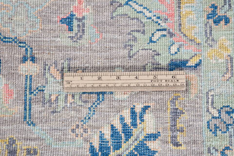 Chobi Purple Hand Knotted 50 X 68 Area Rug 700-147049 Image 6