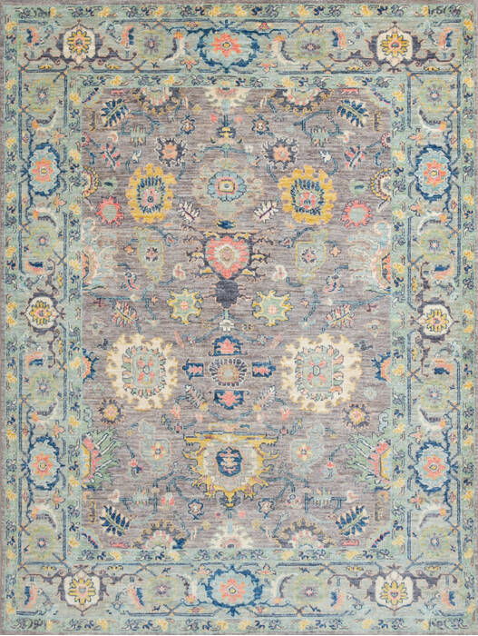 Chobi Purple Hand Knotted 50 X 68 Area Rug 700-147049 Image 0