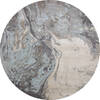 Jaipur Grey Round Hand Knotted 82 X 82 Area Rug 905-147055 Thumb 0