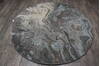 Jaipur Grey Round Hand Knotted 61 X 61  Area Rug 905-147057 Thumb 5