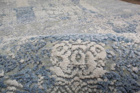 Jaipur Blue Round Hand Knotted 61 X 61 Area Rug 905-147060 Image 4