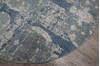 Jaipur Blue Round Hand Knotted 61 X 61 Area Rug 905-147060 Thumb 3