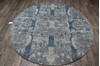Jaipur Blue Round Hand Knotted 61 X 61  Area Rug 905-147060 Thumb 5