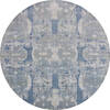 Jaipur Blue Round Hand Knotted 61 X 61 Area Rug 905-147060 Thumb 0