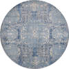 Jaipur Blue Round Hand Knotted 40 X 40  Area Rug 905-147061 Thumb 0