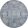 Jaipur Blue Round Hand Knotted 40 X 40 Area Rug 905-147061 Thumb 0