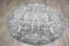 Jaipur Grey Round Hand Knotted 61 X 61  Area Rug 905-147062 Thumb 1