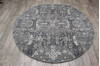 Jaipur Grey Round Hand Knotted 61 X 61  Area Rug 905-147062 Thumb 5