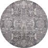 Jaipur Grey Round Hand Knotted 61 X 61 Area Rug 905-147062 Thumb 0