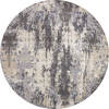 Jaipur Grey Round Hand Knotted 61 X 62  Area Rug 905-147066 Thumb 0