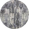 Jaipur Grey Round Hand Knotted 81 X 82  Area Rug 905-147067 Thumb 0