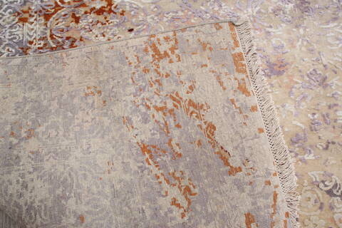 Jaipur Grey Hand Knotted 85 X 109 Area Rug 905-147068 Image 8