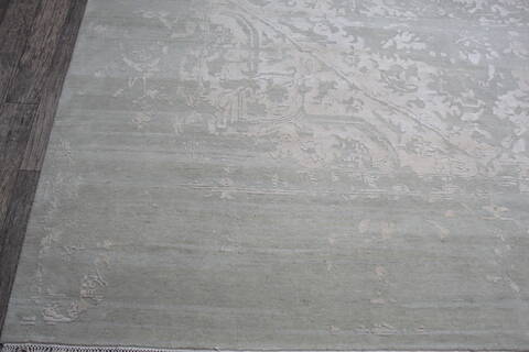 Jaipur Grey Hand Knotted 100 X 141 Area Rug 905-147069 Image 2