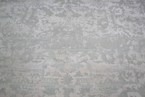 Jaipur Grey Hand Knotted 100 X 141 Area Rug 905-147069 Image 4