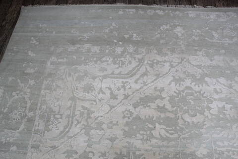Jaipur Grey Hand Knotted 100 X 141 Area Rug 905-147069 Image 5