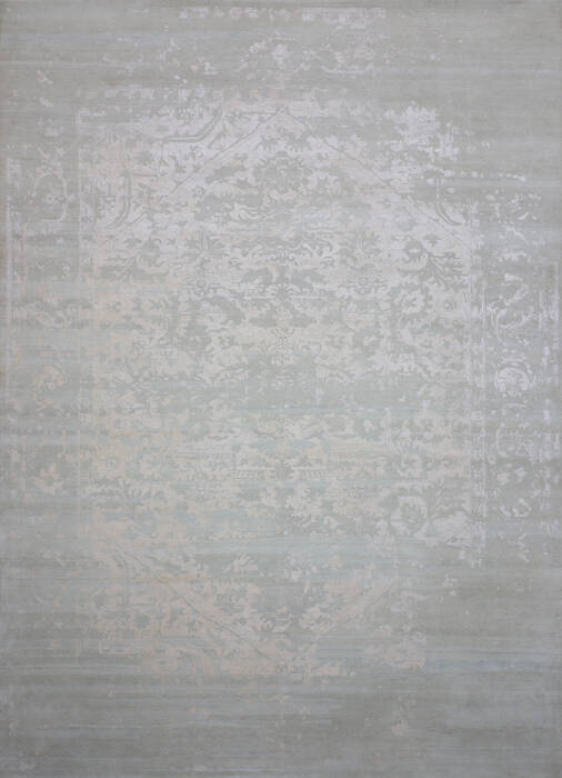 Jaipur Grey Hand Knotted 100 X 141 Area Rug 905-147069 Image 0