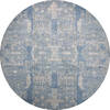 Jaipur Blue Round Hand Knotted 81 X 81 Area Rug 905-147070 Thumb 0