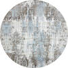 Jaipur Blue Round Hand Knotted 81 X 81  Area Rug 905-147072 Thumb 0