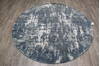 Jaipur Blue Round Hand Knotted 61 X 61  Area Rug 905-147074 Thumb 1