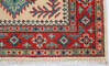 Kazak Red Runner Hand Knotted 29 X 96  Area Rug 700-147077 Thumb 3