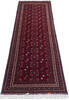 Khan Mohammadi Red Runner Hand Knotted 29 X 96 Area Rug 700-147079 Thumb 1