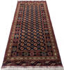 Bokhara Blue Runner Hand Knotted 27 X 68 Area Rug 700-147084 Thumb 1