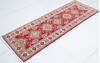 Kazak Red Runner Hand Knotted 20 X 59 Area Rug 700-147085 Thumb 2