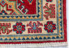 Kazak Red Runner Hand Knotted 20 X 59 Area Rug 700-147085 Thumb 3
