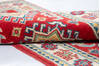 Kazak Red Runner Hand Knotted 20 X 59 Area Rug 700-147085 Thumb 5