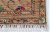Chobi Beige Runner Hand Knotted 211 X 100 Area Rug 700-147089 Thumb 3
