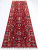 Chobi Red Runner Hand Knotted 28 X 96 Area Rug 700-147090 Thumb 1