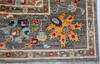 Chobi Grey Hand Knotted 710 X 98 Area Rug 700-147092 Thumb 7