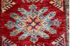 Kazak Red Runner Hand Knotted 26 X 510 Area Rug 700-147093 Thumb 4