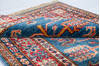 Kazak Blue Runner Hand Knotted 27 X 88 Area Rug 700-147095 Thumb 5