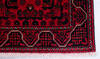 Khan Mohammadi Red Runner Hand Knotted 22 X 71  Area Rug 700-147098 Thumb 3