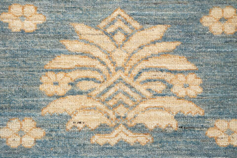 Chobi Grey Runner Hand Knotted 23 X 66 Area Rug 700-147099 Image 4