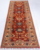 Chobi Red Runner Hand Knotted 27 X 79  Area Rug 700-147100 Thumb 1