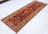 Chobi Red Runner Hand Knotted 27 X 79  Area Rug 700-147100 Thumb 2