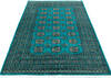 Bokhara Green Hand Knotted 47 X 65  Area Rug 700-147101 Thumb 1
