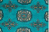 Bokhara Green Hand Knotted 47 X 65  Area Rug 700-147101 Thumb 4