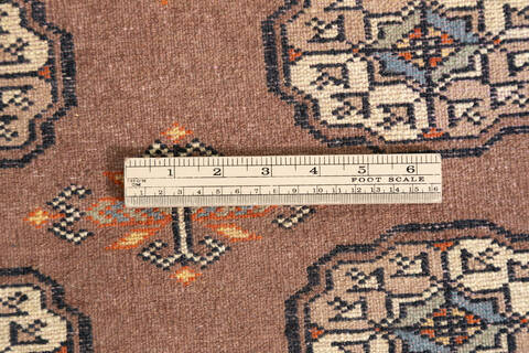 Bokhara Brown Hand Knotted 49 X 66 Area Rug 700-147105 Image 6