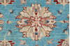 Chobi Blue Hand Knotted 50 X 70 Area Rug 700-147108 Thumb 4
