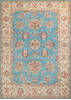 Chobi Blue Hand Knotted 50 X 70 Area Rug 700-147108 Thumb 0