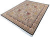 Pak-Persian Black Hand Knotted 81 X 100 Area Rug 700-147110 Thumb 2