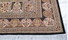 Pak-Persian Black Hand Knotted 81 X 100  Area Rug 700-147110 Thumb 4