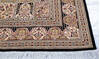 Pak-Persian Black Hand Knotted 81 X 100 Area Rug 700-147110 Thumb 4