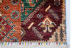 Chobi Multicolor Hand Knotted 82 X 114  Area Rug 700-147114 Thumb 3