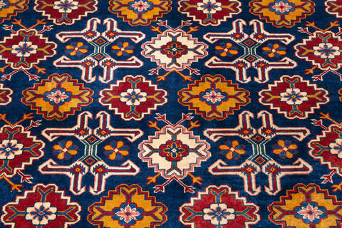 Kazak Blue Hand Knotted 611 X 100 Area Rug 700-147115 Image 3